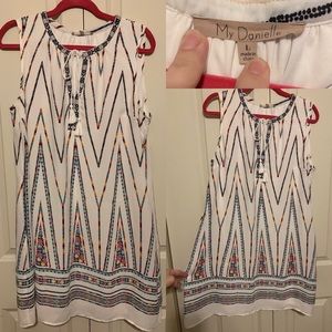 My Danielle Brand. Size L. Perfect Career dress. Sleeveless with tie detail